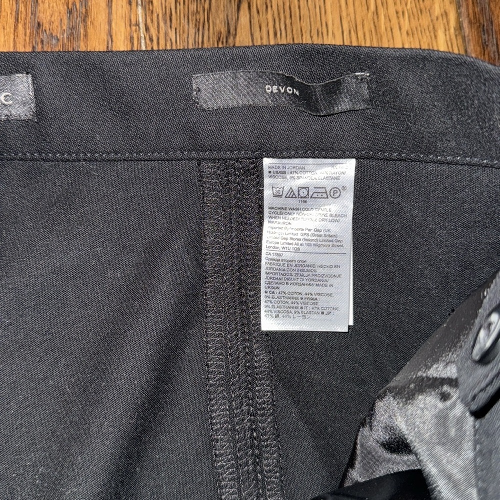 NWT Banana Republic DEVON High Rise Fitted Through The Leg Ankle Length Size 8 - Picture 3 of 5